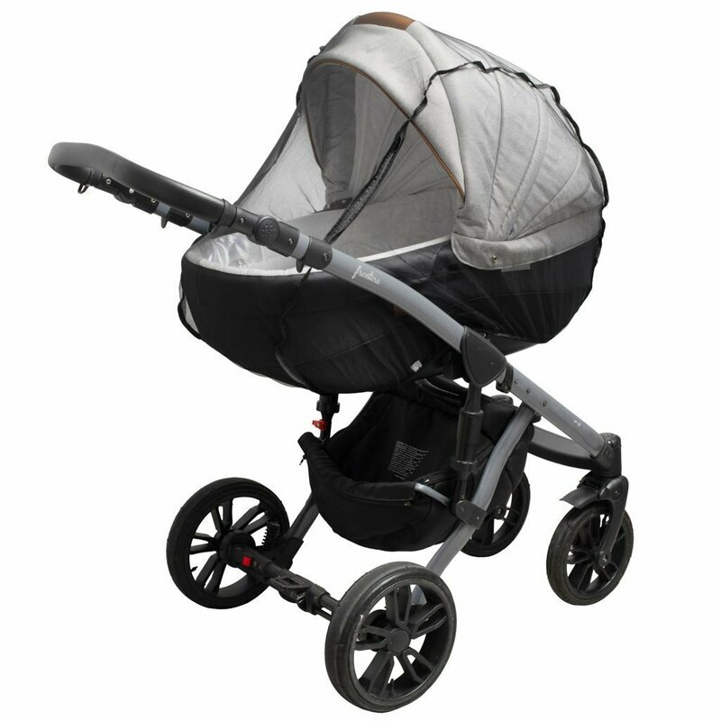 New Baby Plasa tantari pentru carucior cu fermoar black