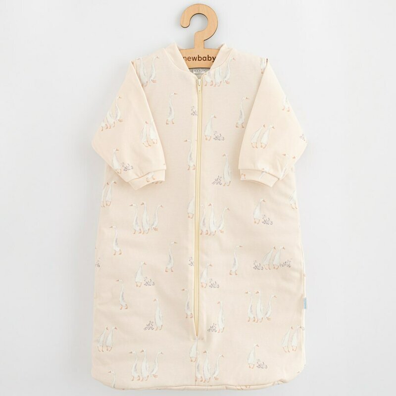 New Baby Sac de dormit cu maneca lunga 0-6 luni Goose