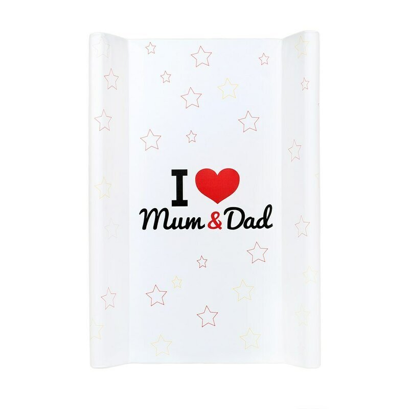New Baby Saltea de infasat 50x70 0 luni+ I love mum and dad