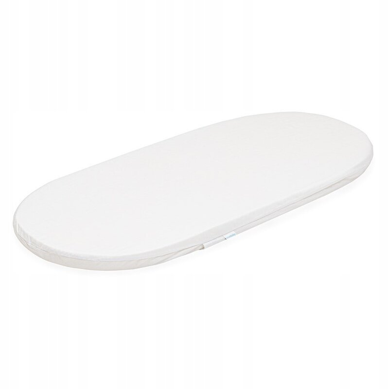 New Baby Saltea landou standard din spuma poliuretanica 75x35x3.5 cm 0 luni+ alb