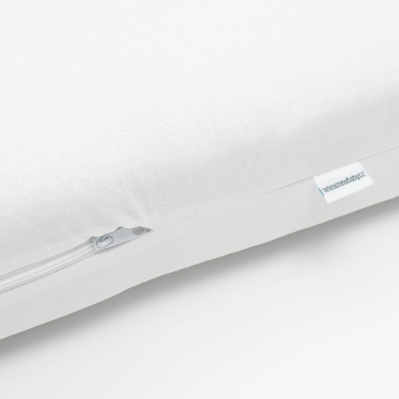 New Baby Saltea patut standard din spuma poliuretanica 120x60x6 cm alb
