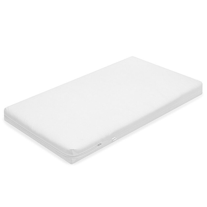 New Baby Saltea patut standard din spuma poliuretanica 120x60x6 cm alb