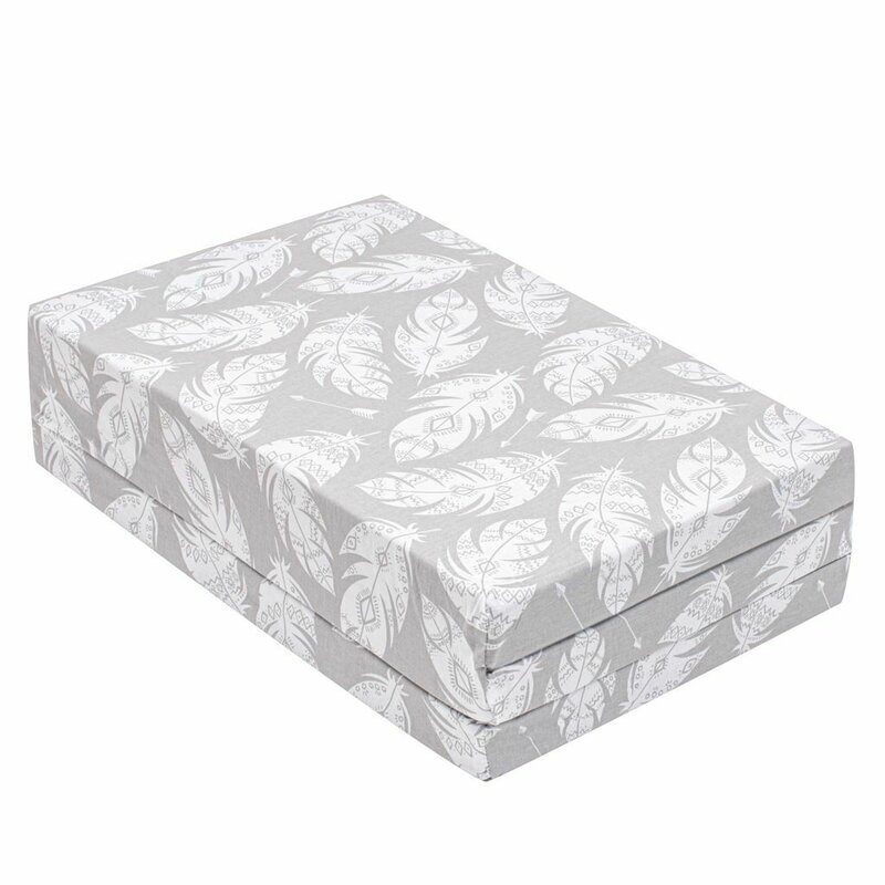 New Baby Salteluta pliabila standard pentru patut din spuma 120x60x5 cm Feather