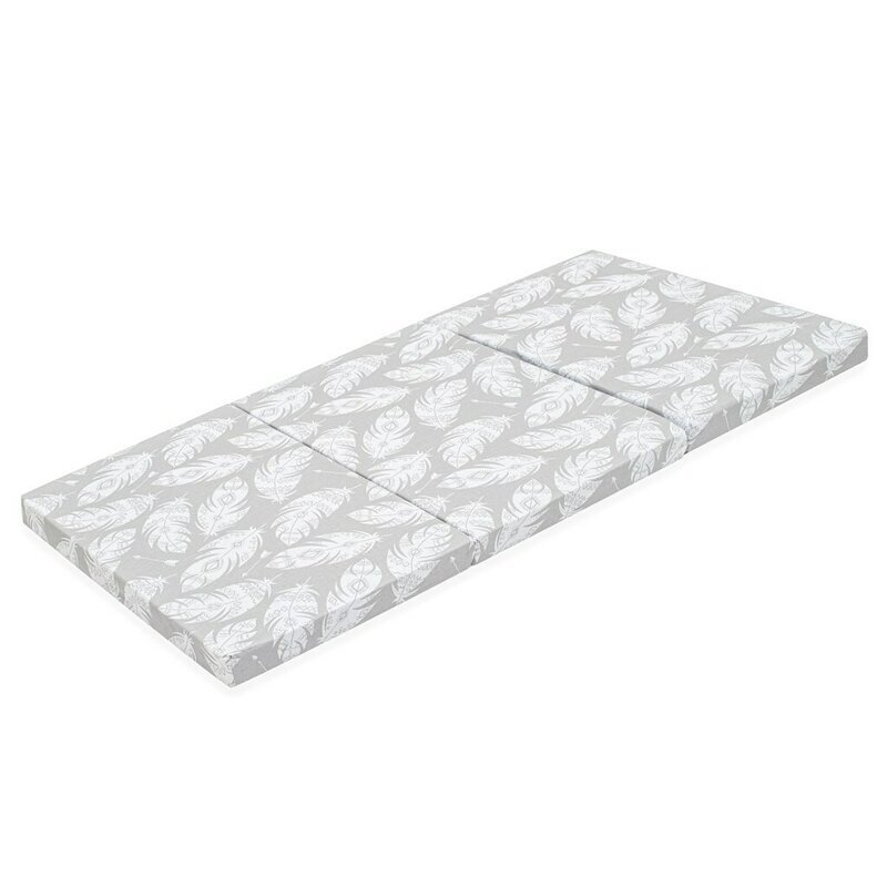 New Baby Salteluta pliabila standard pentru patut din spuma 120x60x5 cm Feather