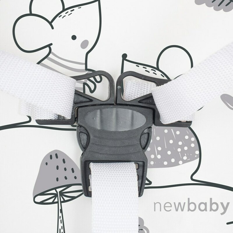 New Baby Scaun de masa 2 in 1 din lemn Jerry transformabil in masuta si scaun inaltime 93 cm