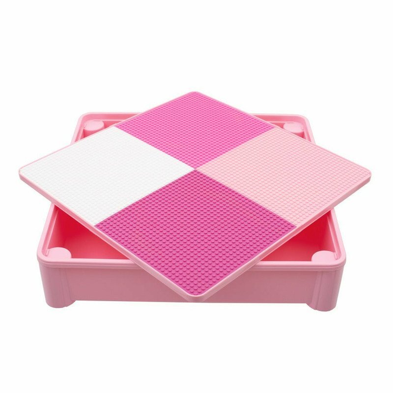 New Baby Set masuta si doua scaune cu parte reversibila Lego Duplo pink