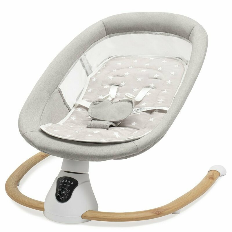 New Baby Sezlong balansoar Smart 0 luni + Grey