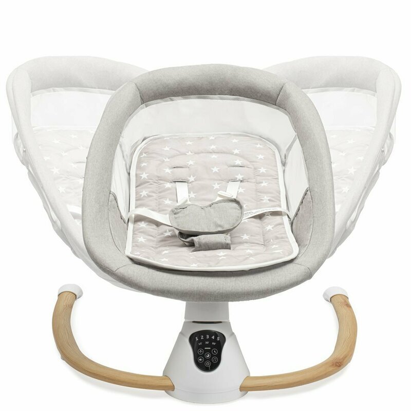 New Baby Sezlong balansoar Smart 0 luni + Grey