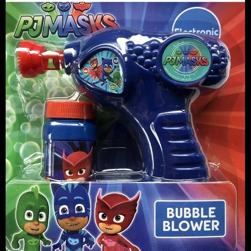 NICEkids Pistol cu baloane de sapun PJ Masks Blue