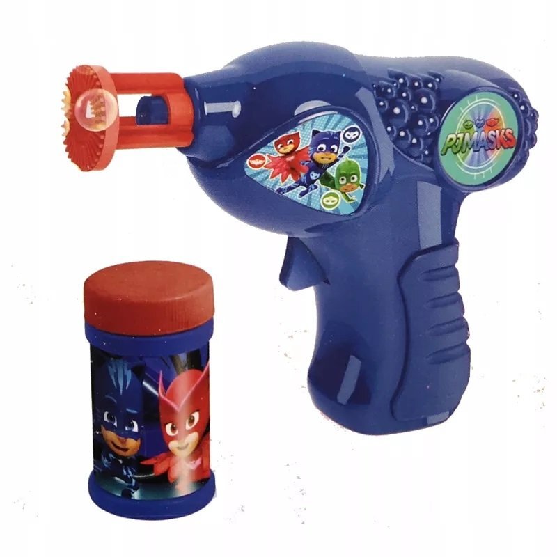 NICEkids Pistol cu baloane de sapun PJ Masks Blue