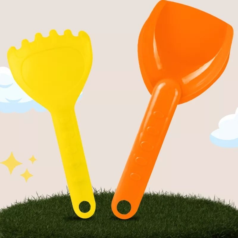 NICEkids Set 6 jucarii de nisip Sandbox Yellow