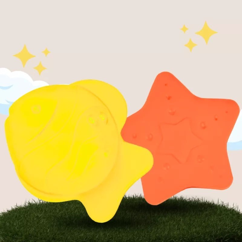 NICEkids Set 6 jucarii de nisip Sandbox Yellow