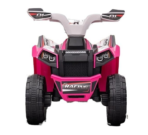 Nichiduta Atv electric copii Racing 01 Rose Red 45w acumulator 6V4.5Ahfaruri ledroti robuste