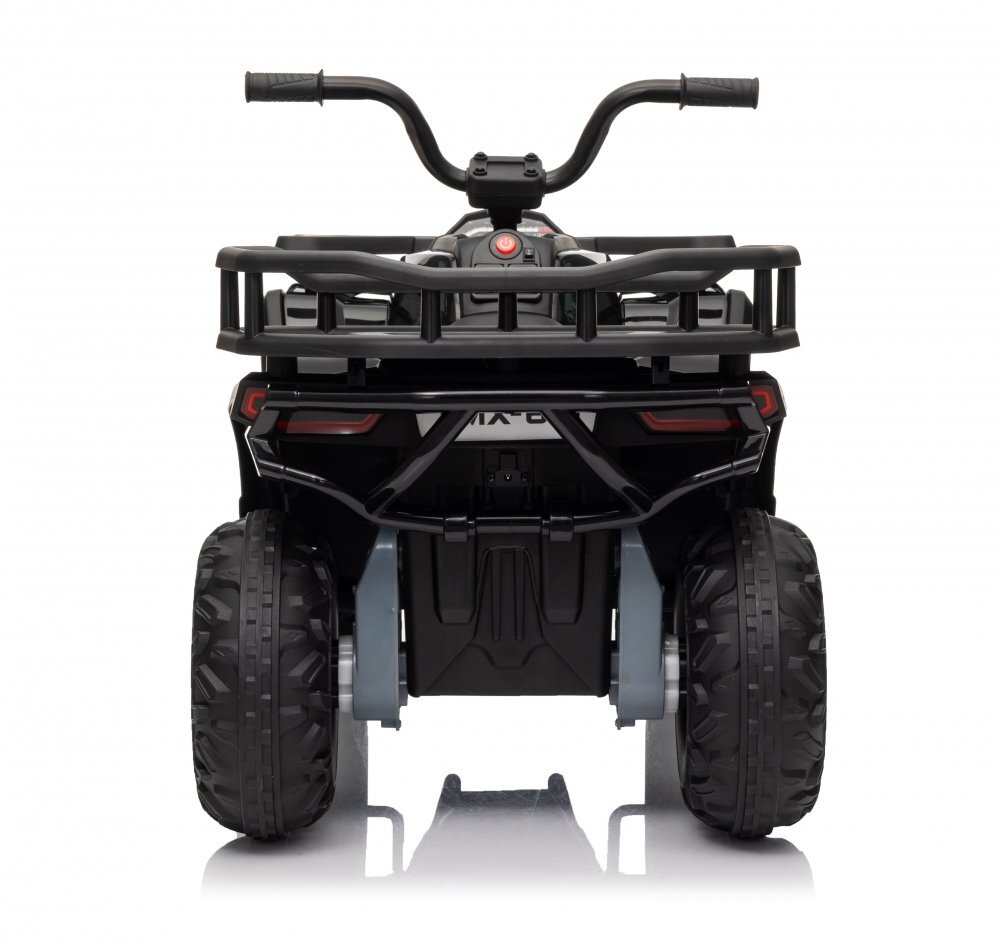 Nichiduta Atv electric pentru copii Desert XRobust Speed Black cu 2 motoaretelecomandaacumulator 12V 4.5Ahroti rezistentesuport picioaremanere ergonomiceefecte sonorefaruri cu lumini LEDpornire la buton