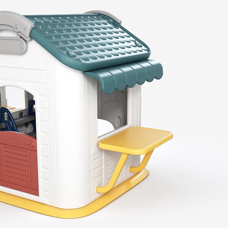 Nichiduta Casuta pentru copii cu leagan si tobogan Toy House