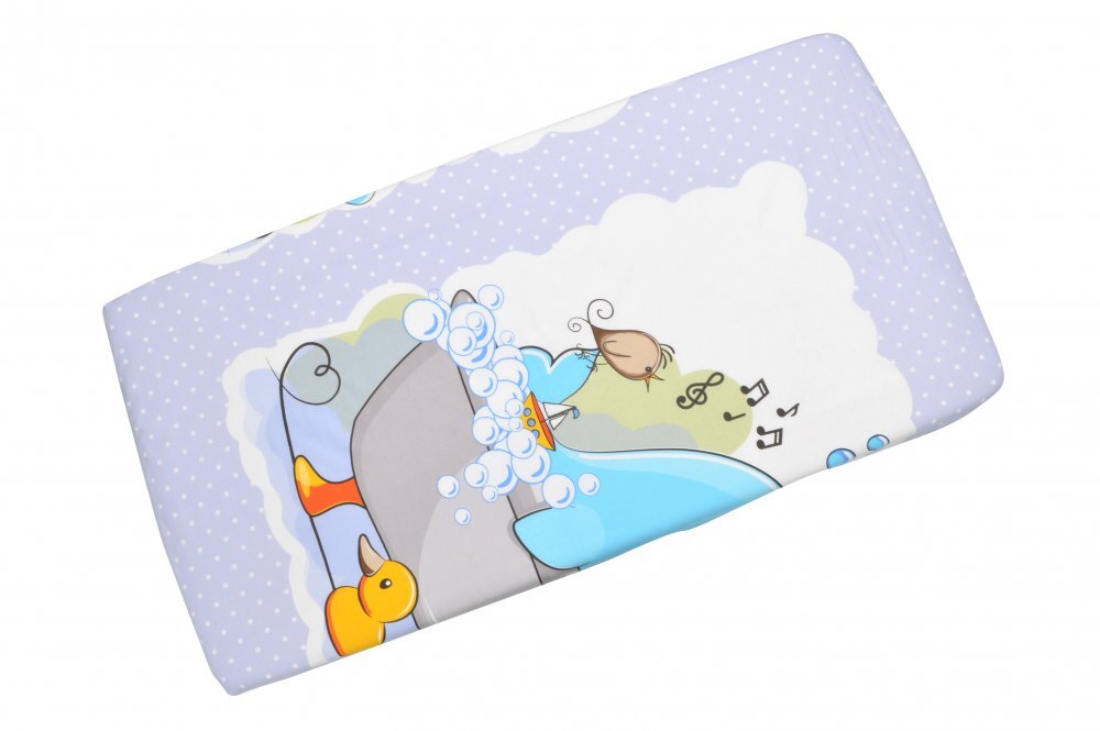 Nichiduta Cearceaf din bumbac cu elastic 120x60 cm Friends