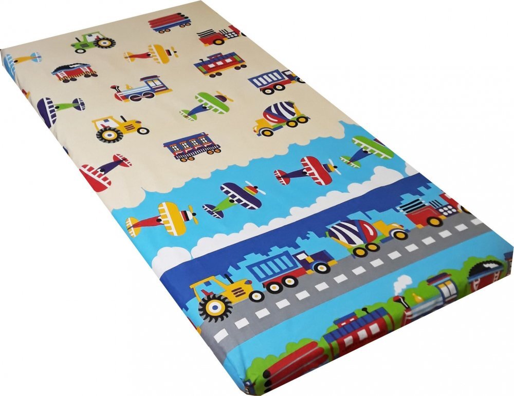 Nichiduta Cearceaf din bumbac cu elastic 120x60 cm Travel