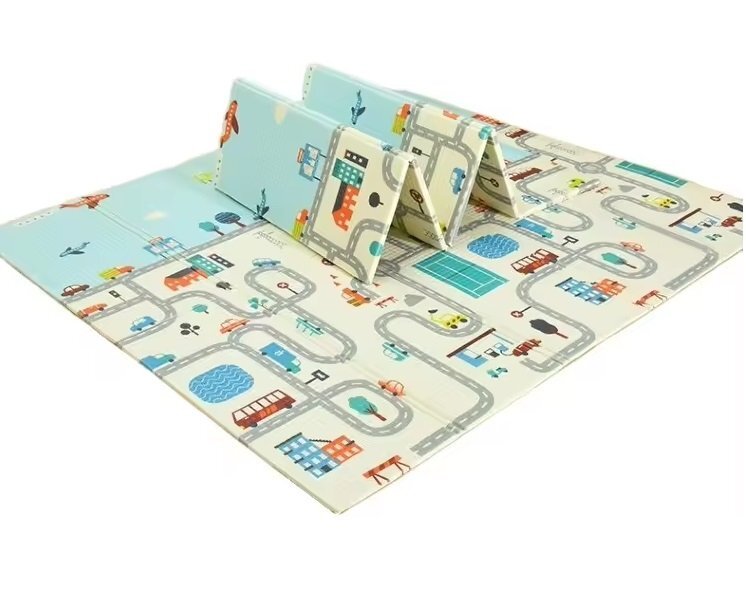 Nichiduta Covoras din spuma XPE pliabil cu doua fete 200x180 cm LondonCity Car