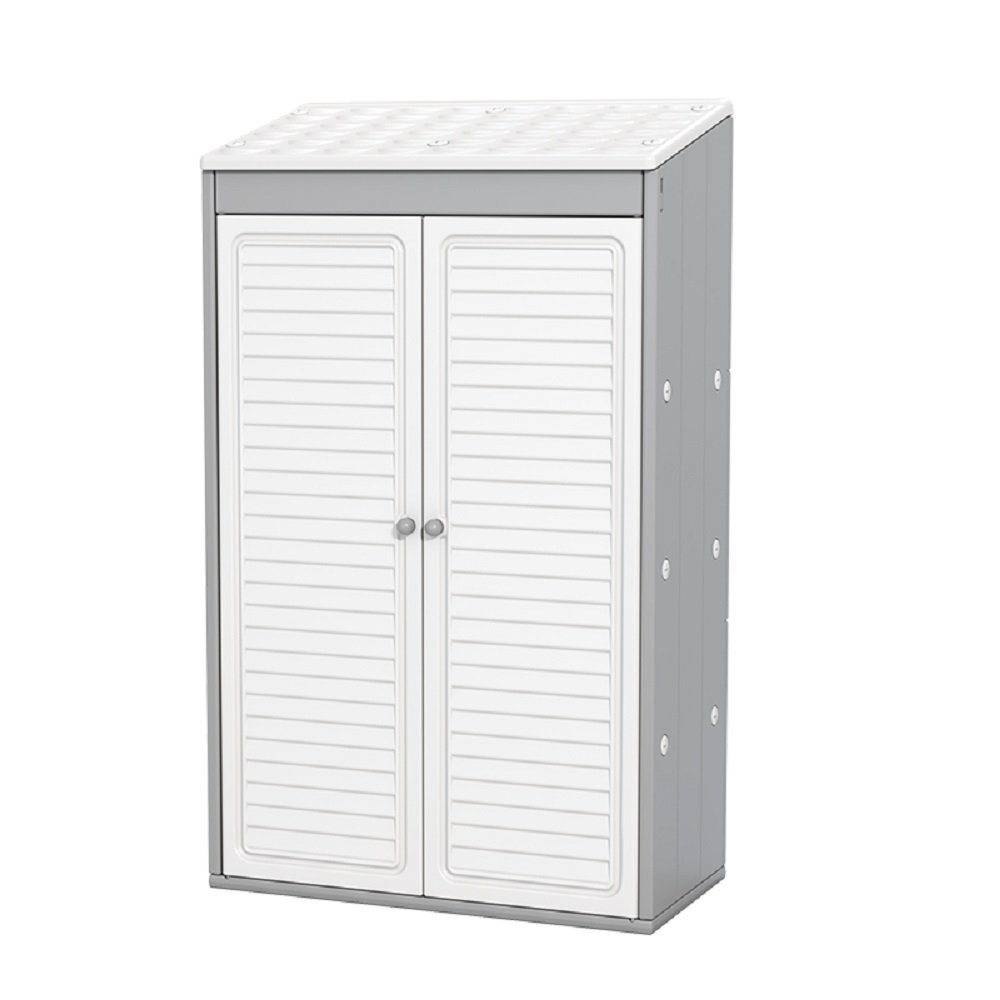 Nichiduta Dulap casuta Tool House Gri dimensiune 85 x 46 x 142 cm