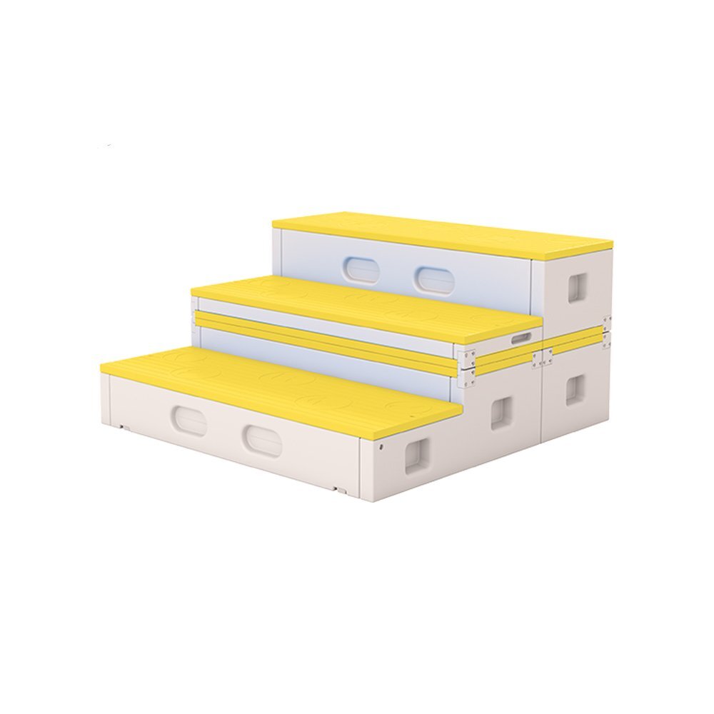 Nichiduta Garden Bancuta modulara multifunctionala Step Stool Yellow 123 x 122 x 62 cm