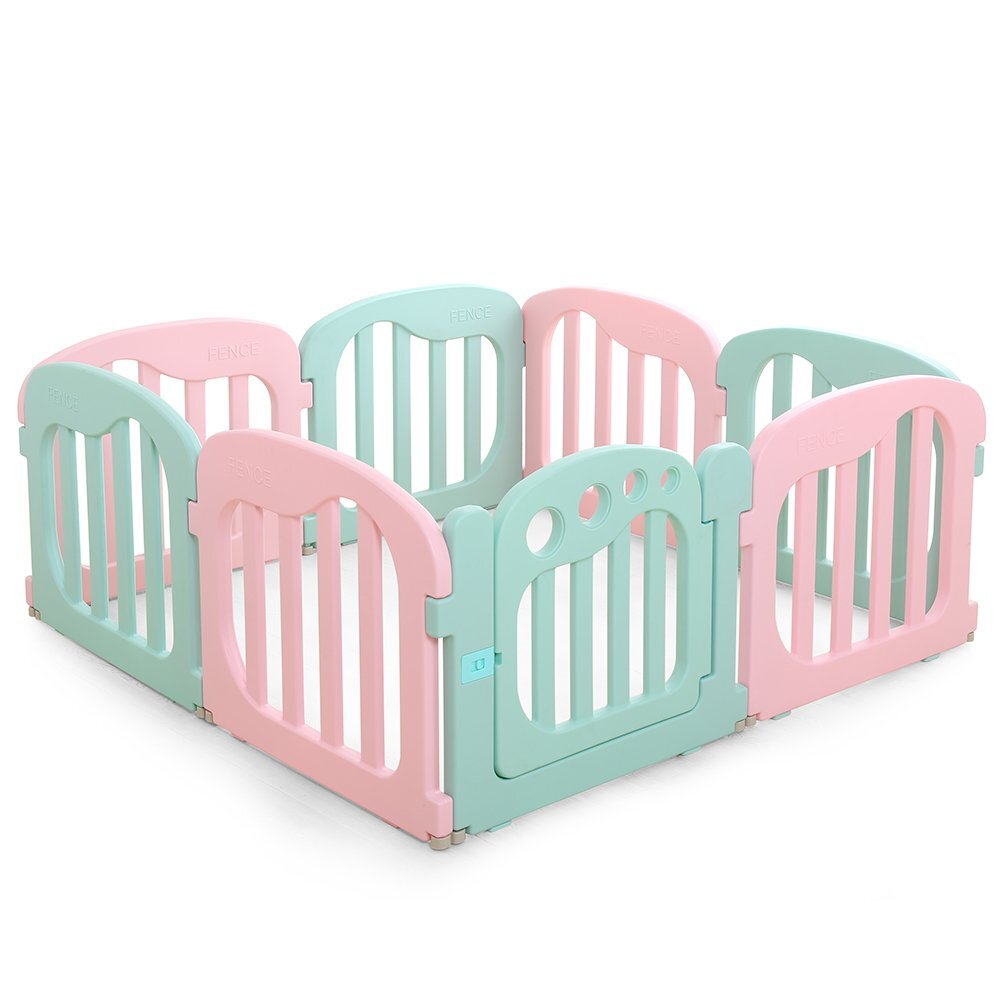 Nichiduta Garden Gardulet loc de joaca Ice Cream PinkBlue modular cu margini rotunjite 152x152x65 cm
