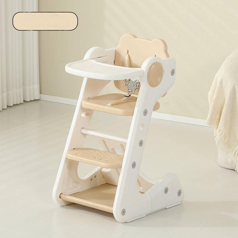 Nichiduta Garden Scaun de masa pentru copii Brown Bear utilizare multipla cu tavita reglabila si detasabila spatiu de depozitare dimesniune 87 x 45 x 56 cm
