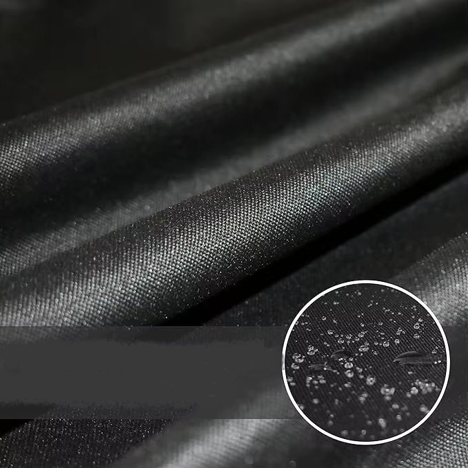 Nichiduta Husa impermeabila pentru masinuta electrica Waterproof L 138x89x55 cm Black cu benzi reflectorizanteprotectii oglinzi retrovizoarehusa cu snur inclusaprotejeaza de praf soare si ploaie