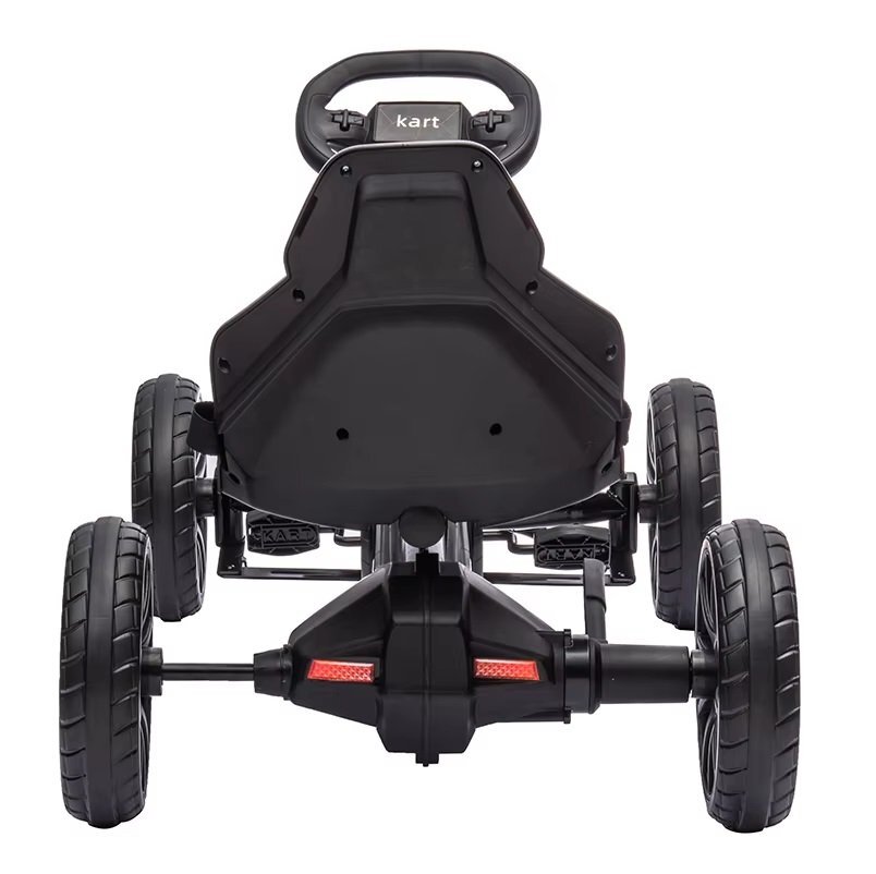 Nichiduta Kart electric pentru copii Go kart Sport Pink structura metalica motor 45W acumulator 12V 7Ah cu roti din spuma EVA pornire la buton slow start scaun reglabil in 4 pozitii dimensiune 100 x 58 x 58.5cm