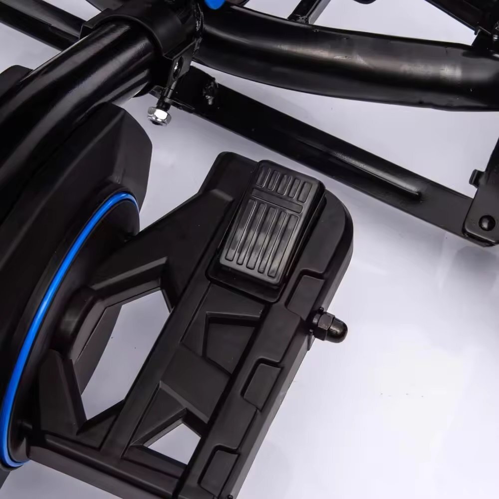 Nichiduta Kart electric pentru copii Go kart Sport Pink structura metalica motor 45W acumulator 12V 7Ah cu roti din spuma EVA pornire la buton slow start scaun reglabil in 4 pozitii dimensiune 100 x 58 x 58.5cm