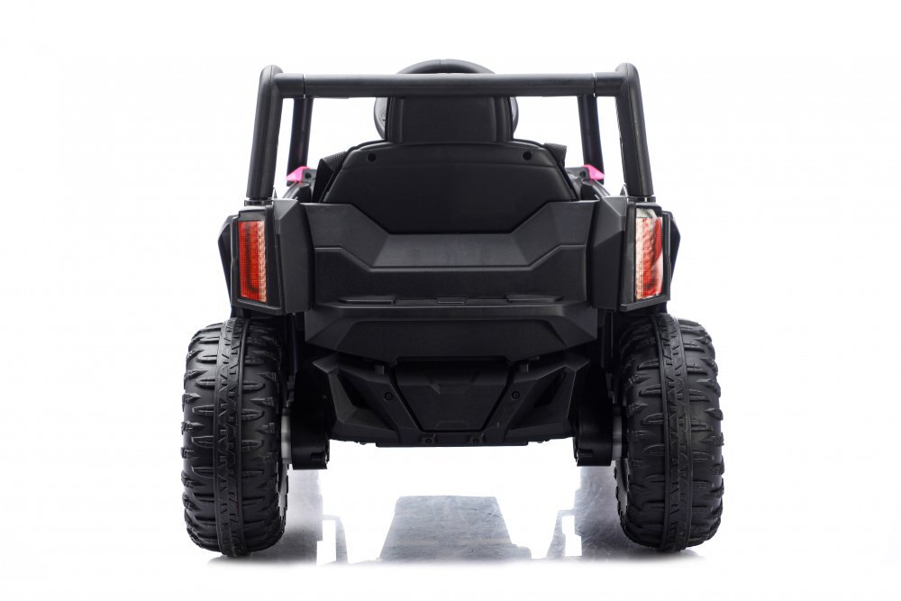 Nichiduta Masinuta electrica de teren pentru copii Off Road UTV Talon i-4WD Pink cu telecomandaacumulator 12V2 motoarescaun din pielepornire la buton2 vitezeslow startsuspensiiusbmp3bluetooth