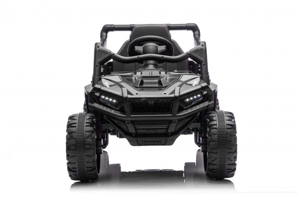 Nichiduta Masinuta electrica Off Road UTV Black cu telecomanda 2.4Gacumulator 12V4.5Ahdoua motoarex35Wslow startroti robuste cu rulmentsuspensiiusi cu deschiderebluetooth