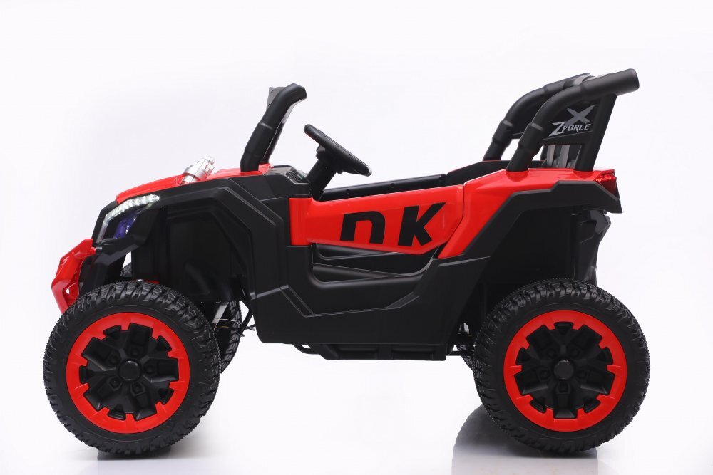 Nichiduta Masinuta electrica pentru 2 copii Off Road 4x4 Redacumulator 12V4.5Ahroti eva cu rulment telecomanda 2.4Glumini ledfunctie slow startunitate audio cu usb si mp3