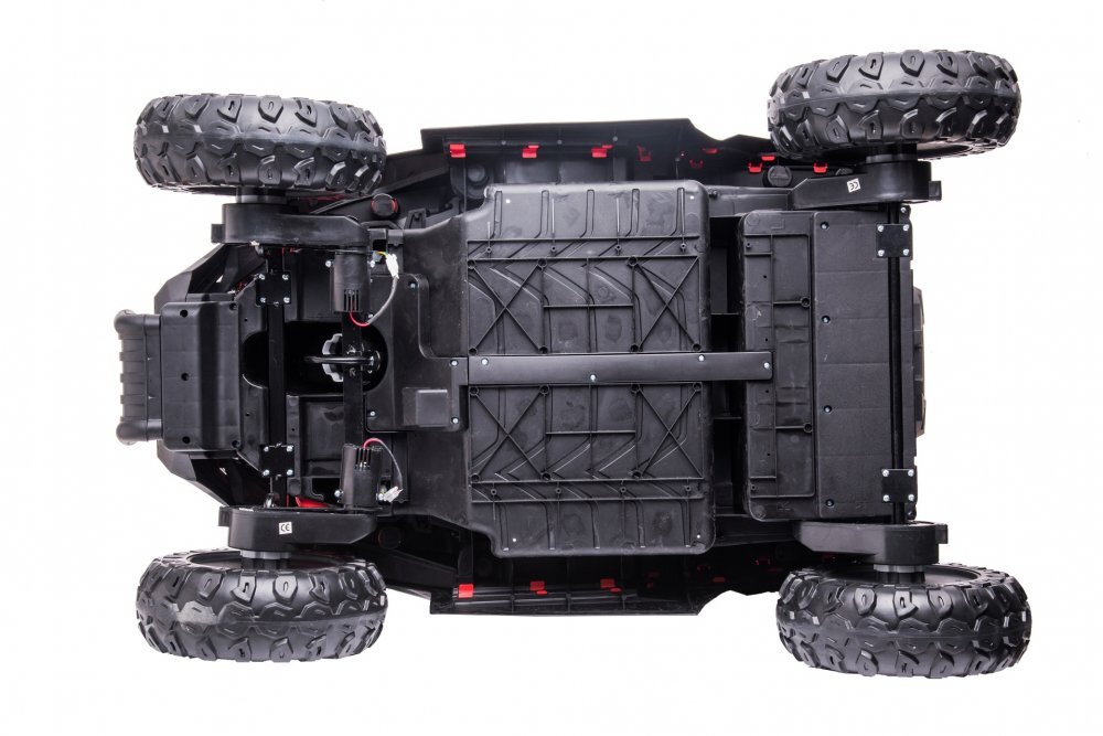 Nichiduta Masinuta electrica pentru 2 copii UTV Racing Pink 12Vtelecomanda 2.4Gusi cu deschiderefaruri ledpornire la butonmuzicacentura de sigurantaslow startcapota realista cu deschidere
