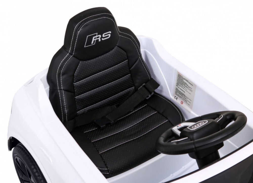 Nichiduta Masinuta electrica pentru copii Audi RS Q8 Black 70W cu echipare premiumacumulator 12V7Ah detasabilscaun pieleroti din cauciuc evaoglinzi retrovizoaresuspensiilumini ledradio mp3 playerusbsarcina maxima 25 kg