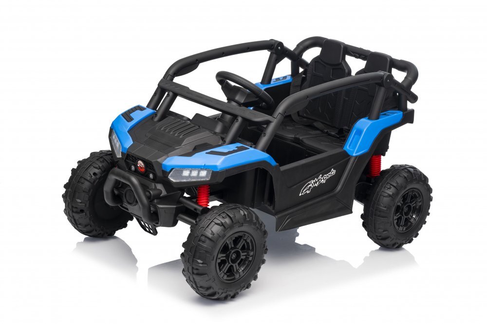Nichiduta Masinuta electrica pentru copii Buggy Sports Blue 12Vcu telecomanda 2.4Gusi cu deschidere2 motoarelumini ledroti robusteslow startmp3usb