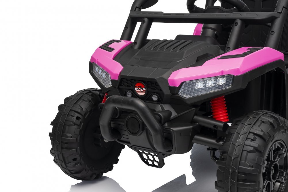 Nichiduta Masinuta electrica pentru copii Buggy Sports Pink 12Vcu telecomanda 2.4Gusi cu deschidere2 motoarelumini ledroti robusteslow startmp3usb