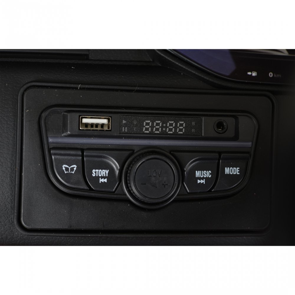 Nichiduta Masinuta electrica pentru copii Range Rover Painted Red 24V 480W cu 2 locuri si echipare Premium panou audio lumini roti din spuma Eva Oglinzi retrovizoare si scaun din piele