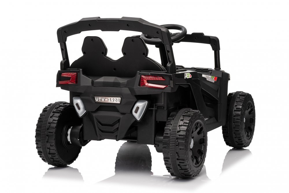 Nichiduta Masinuta electrica pentru copii Sport Speed Black 12V cu telecomanda 2.4Gmotoare 2x35wlumini ledusi cu deschidereslow startroti robuste din plastic cu suspensii pe spate