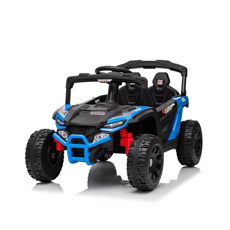Nichiduta Masinuta electrica pentru copii Sport Speed Blue 12V cu telecomanda 2.4Gmotoare 2x35wlumini ledusi cu deschidereslow startroti robuste din plastic cu suspensii pe spate
