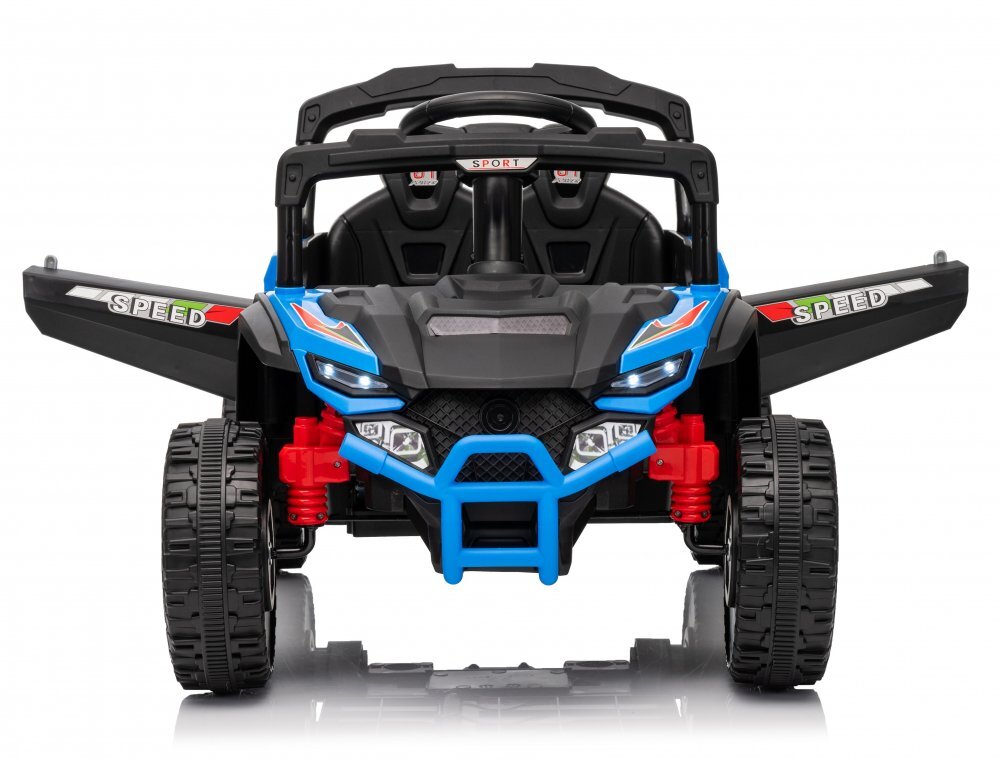 Nichiduta Masinuta electrica pentru copii Sport Speed Blue 12V cu telecomanda 2.4Gmotoare 2x35wlumini ledusi cu deschidereslow startroti robuste din plastic cu suspensii pe spate