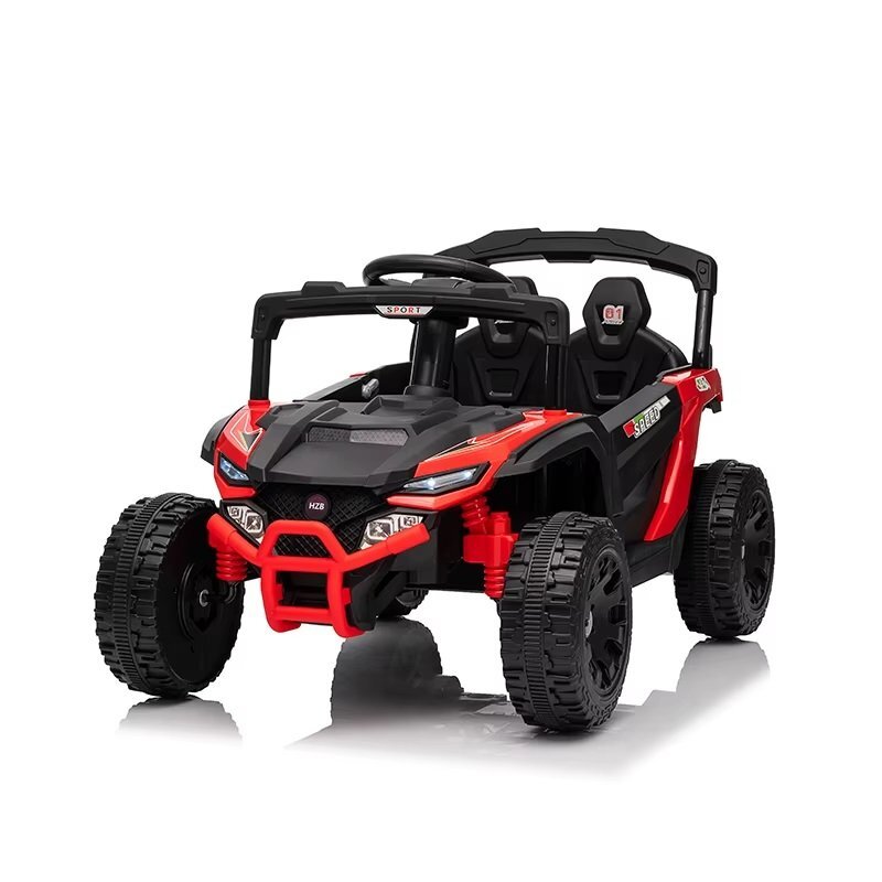 Nichiduta Masinuta electrica pentru copii Sport Speed Red 12V cu telecomanda 2.4Gmotoare 2x35wlumini ledusi cu deschidereslow startroti robuste din plastic cu suspensii pe spate