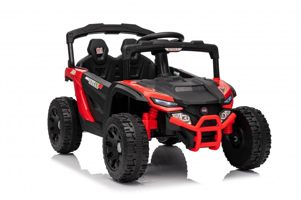 Nichiduta Masinuta electrica pentru copii Sport Speed Red 12V cu telecomanda 2.4Gmotoare 2x35wlumini ledusi cu deschidereslow startroti robuste din plastic cu suspensii pe spate