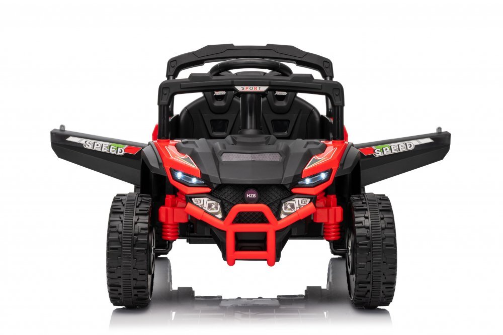 Nichiduta Masinuta electrica pentru copii Sport Speed Red 12V cu telecomanda 2.4Gmotoare 2x35wlumini ledusi cu deschidereslow startroti robuste din plastic cu suspensii pe spate