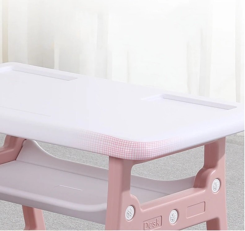 Nichiduta Masuta de studiu cu scaunel School Pink