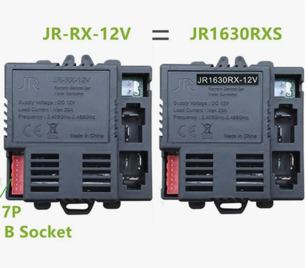 Nichiduta Modul pentru telecomanda masinuta electrica JR-1630RX 12V 2.4 GHz