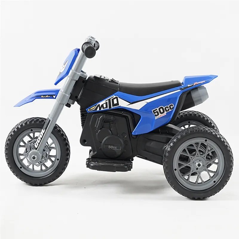 Nichiduta Motocicleta electrica pentru copii 35W Moto Blue cu pornire la buton si lumini