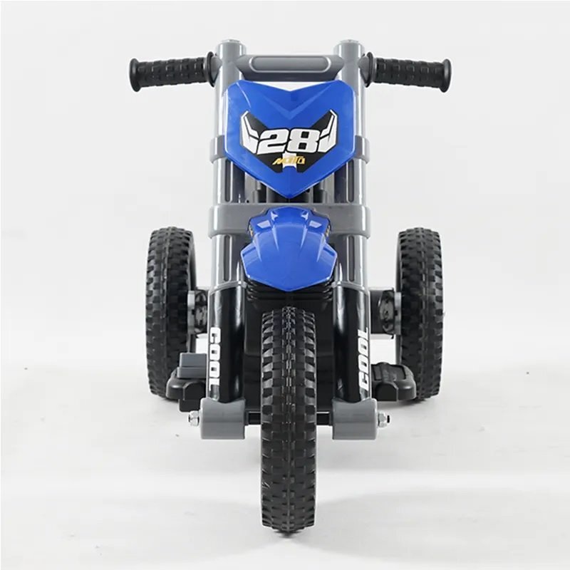 Nichiduta Motocicleta electrica pentru copii 35W Moto Blue cu pornire la buton si lumini