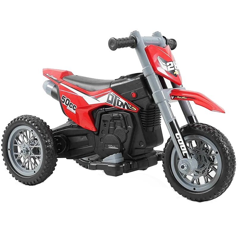 Nichiduta Motocicleta electrica pentru copii 35W Moto Red cu pornire la buton si lumini