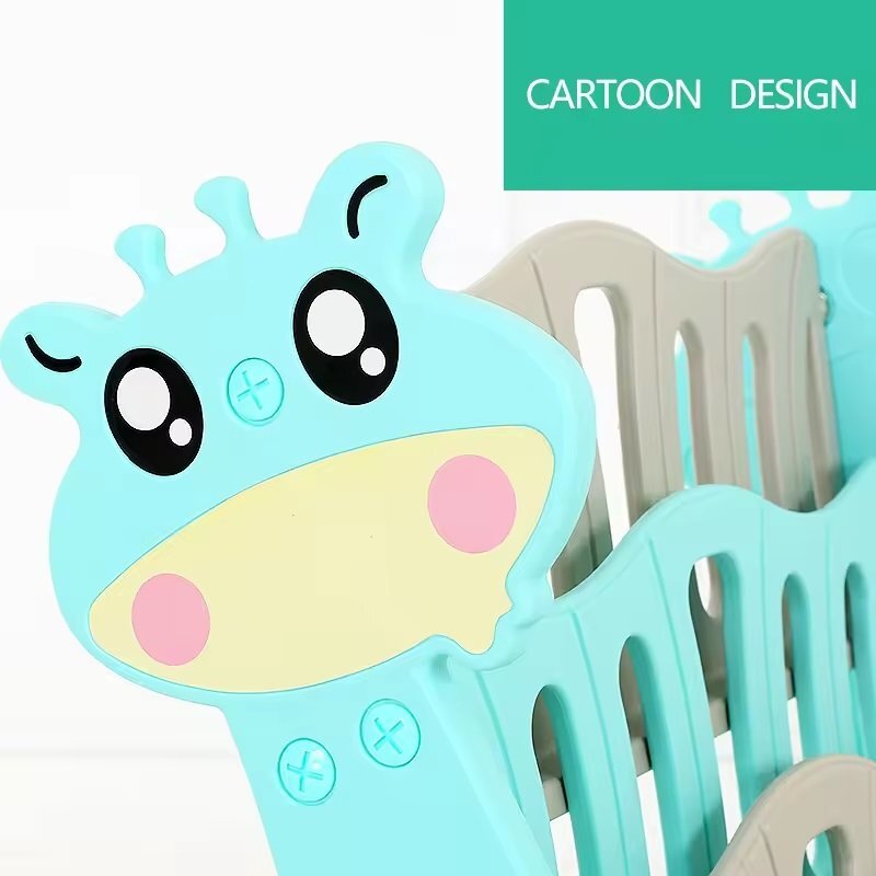 Nichiduta Organizator pentru carti si jucarii Giraffe Mint