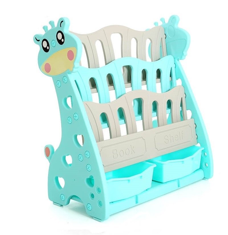 Nichiduta Organizator pentru carti si jucarii Giraffe Mint